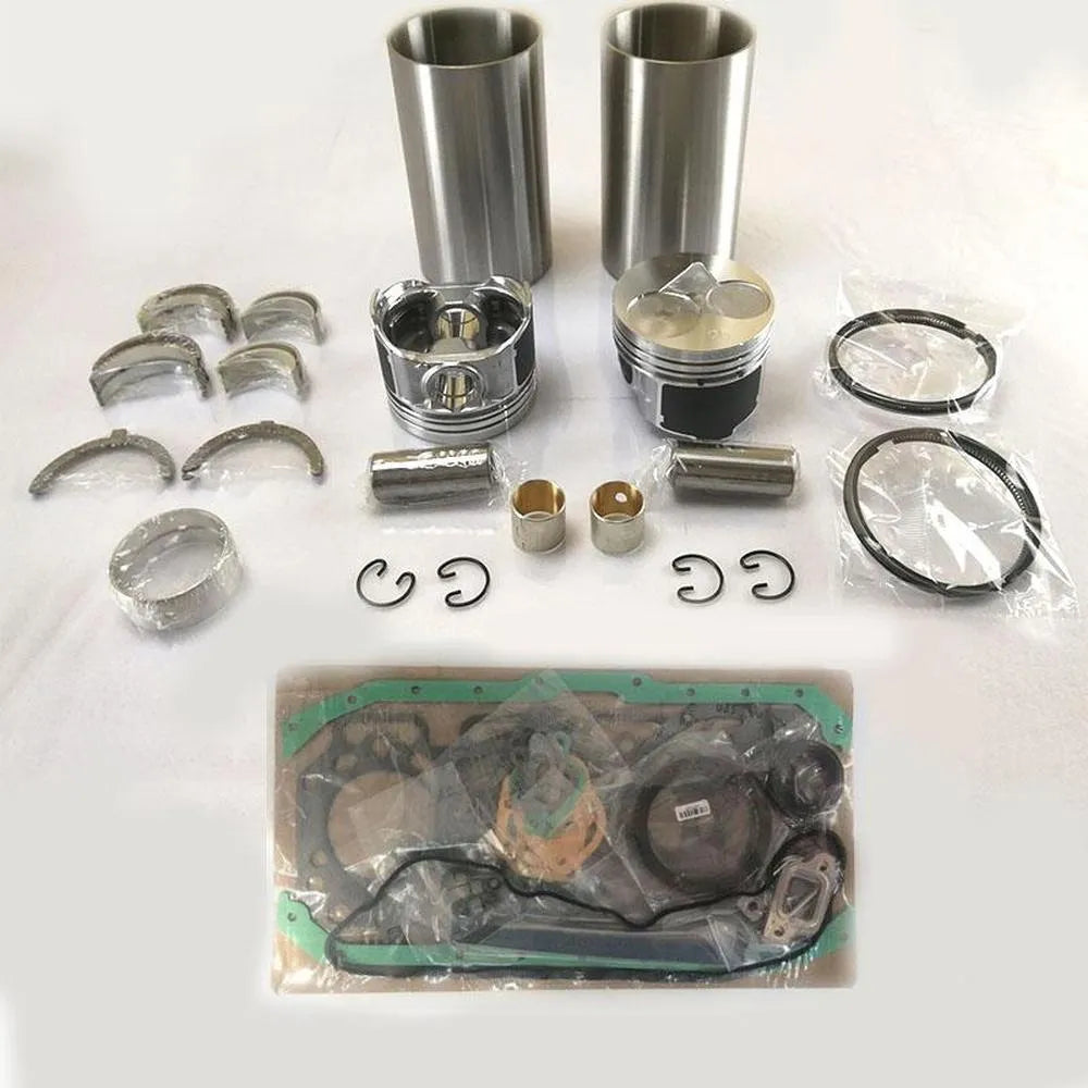 2 Cylinder Overhaul Rebuild Kit for Kubota ZB500 Engine-Replacement Aftermarket Parts
