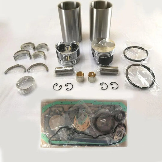 2 Cylinder Overhaul Rebuild Kit for Kubota ZB500 Engine Gl5500 Generator-Replacement Aftermarket Parts