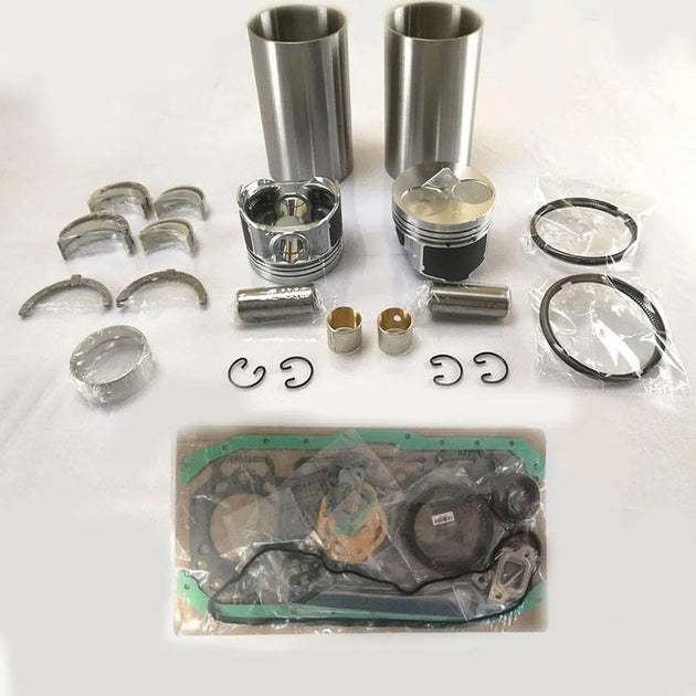 2 Cylinder Overhaul Rebuild Kit for Kubota ZB500 Engine-Replacement Aftermarket Parts