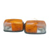 2 Pcs Lamp 22W-06-12310 22W-06-12320 for Komatsu WA180-1 WA250-1 WA400-1 WA470-1-Replacement Aftermarket Parts