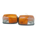 2 Pcs Lamp 22W-06-12310 22W-06-12320 for Komatsu WA180-1 WA250-1 WA400-1 WA470-1-Replacement Aftermarket Parts