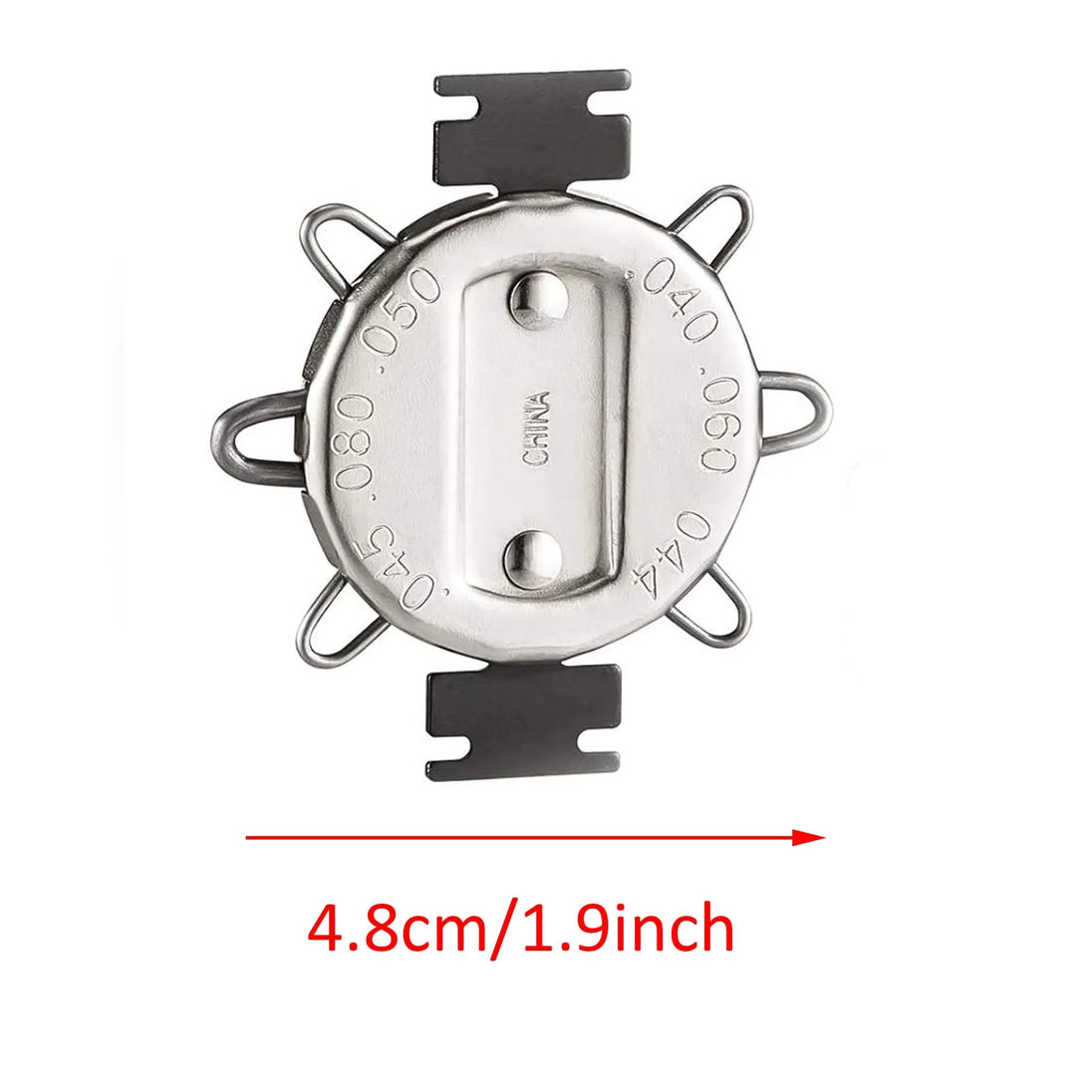 2 Pieces Spark Plug Tool Spark Plug Gauge Measuring Tool Wire Spark Plug Gauge Tool Adjustment Tool Metric Standard Inches Gauge for Motorcycles-BeeSpareParts