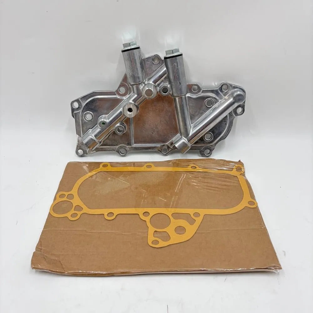 21305-43G01 Oil Cooler Cover With Gasket For Nissan Forklift TD27 TD25 Engine-Oil Cooler-BeeSpareParts