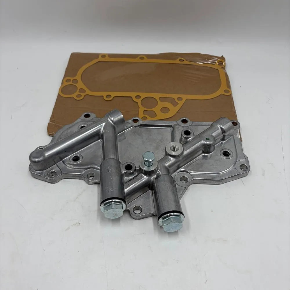 21305-43G01 Oil Cooler Cover With Gasket For Nissan Forklift TD27 TD25 Engine-Oil Cooler-BeeSpareParts