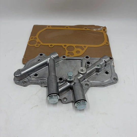 21305-43G01 Oil Cooler Cover With Gasket For Nissan Forklift TD27 TD25 Engine-Oil Cooler-BeeSpareParts