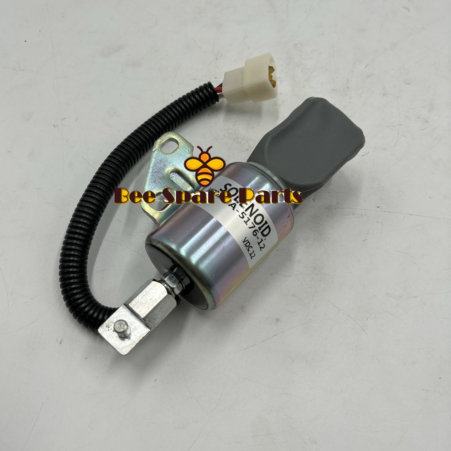 Fuel Shutoff Solenoid SA-5176-12 1756ES-12SUC5B1S5 12V for Kubota D722 D902 Z482 Engine