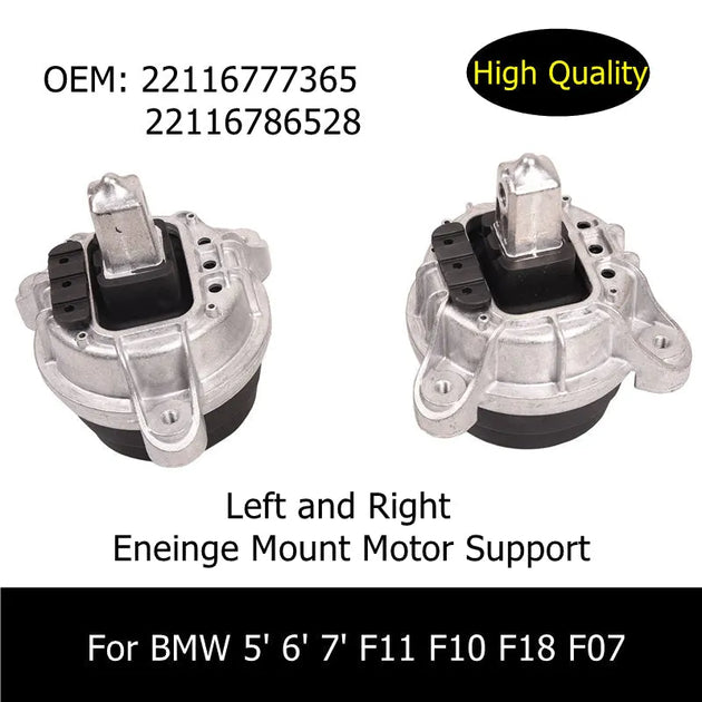 22116777365 22116786528 Auto Replacement Parts Engine Mount Motor Support For BMW 5' 6' 7' F11 F10 F18 F07 Machine Foot Pad-BeeSpareParts