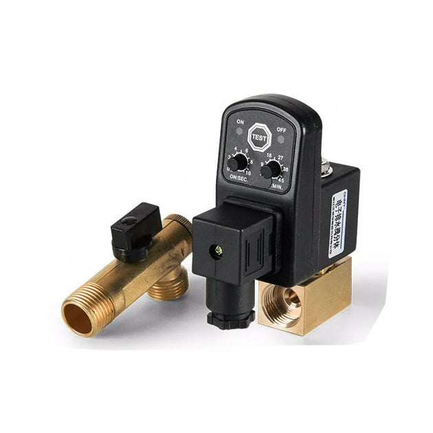 22232763 Automatic Drain Valve Kit for Ingersoll Rand Part AC110V 1/4"-BeeSpareParts