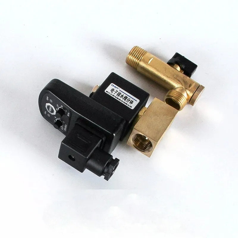 22232763 Automatic Drain Valve Kit for Ingersoll Rand Part AC110V 1/4"-BeeSpareParts
