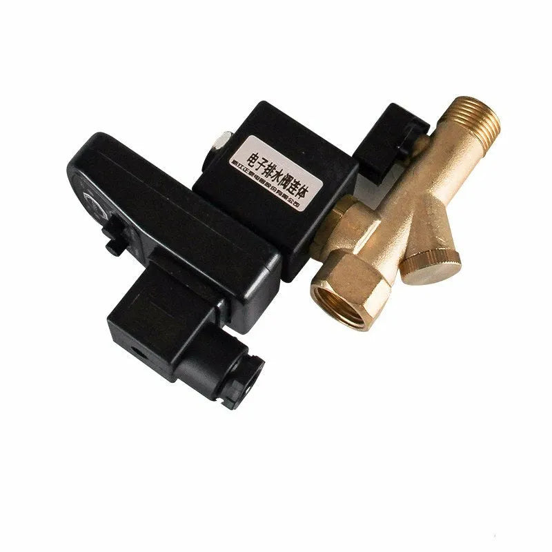 22232763 Automatic Drain Valve Kit for Ingersoll Rand Part AC110V 1/4"-BeeSpareParts