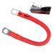 2/4/6AWG Car Battery Connector Power Inverter Cables 30cm Marine Battery Cable With Lug Awg PVC Insulated Jacket For Auto Boats-BeeSpareParts