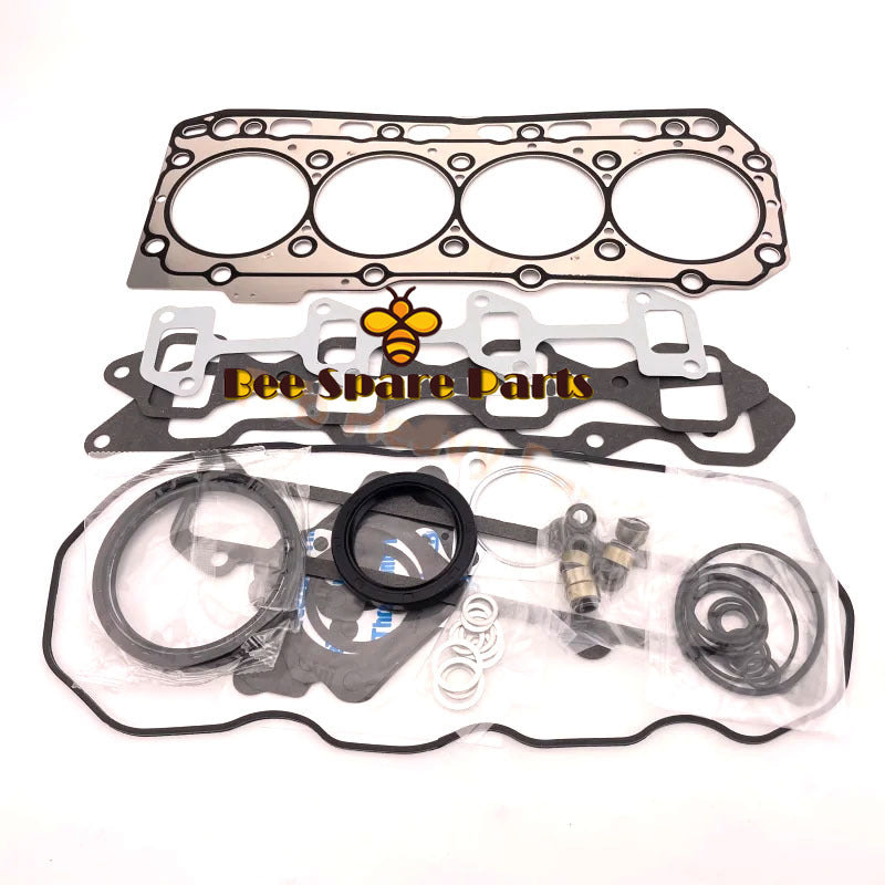 For Kobelco Excavator SK45SR-2 SK50UR-3 Yanmar Engine 4TNE88 Komatsu Engine 4D88E Overhaul Gasket Kit With Cylinder Head Gasket