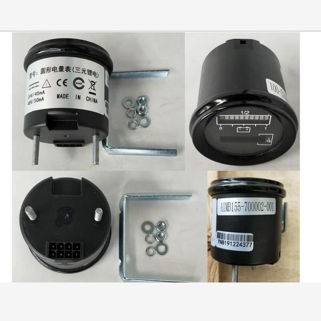 24V  Battery Gauge Indicator Hour Meter For Curits 803 803RB2448BCJ3010 803RB2448BCJ301O Type For Electric Forklift