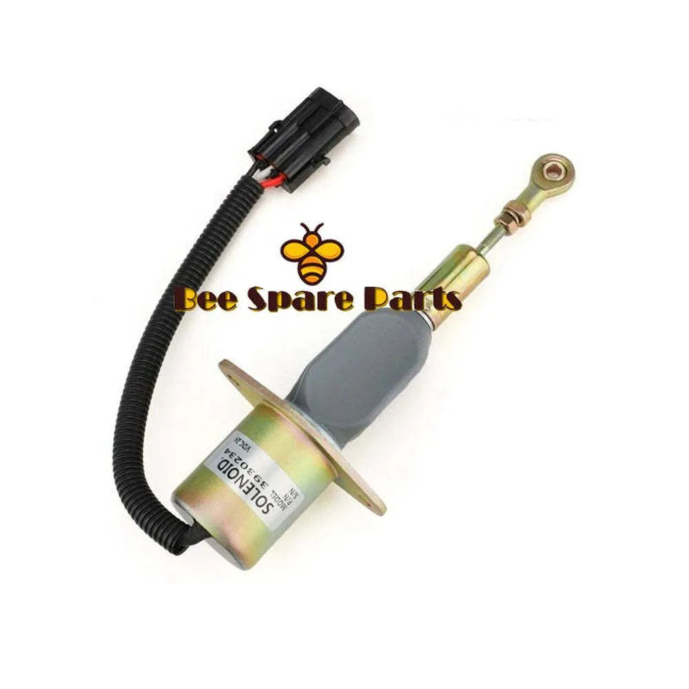 24V Fuel Shutdown Solenoid 3930234 SA-4335-24 for Cummins Engine 6CT 8.3L-Solenoid & Solenoid Valve-BeeSpareParts