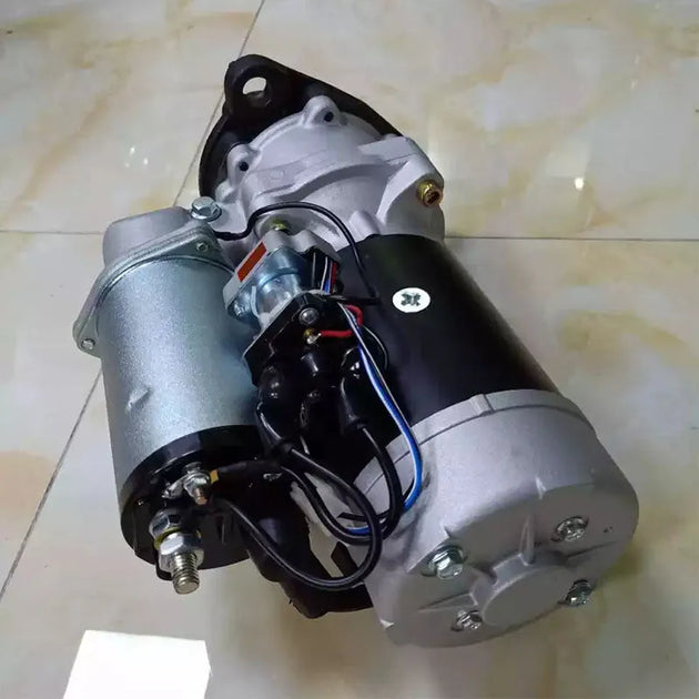 24V 12T 11KW Excavator PC400 6D125 Starting Motor Starter Motor 23000-7733 600-813-8310 600-813-9322 600-813-9311-Replacement Aftermarket Parts