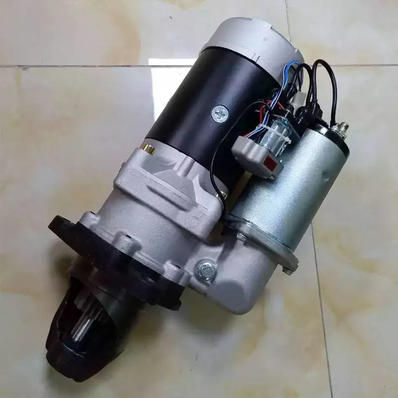 24V 12T 11KW Excavator PC400 6D125 Starting Motor Starter Motor 23000-7733 600-813-8310 600-813-9322 600-813-9311-Replacement Aftermarket Parts