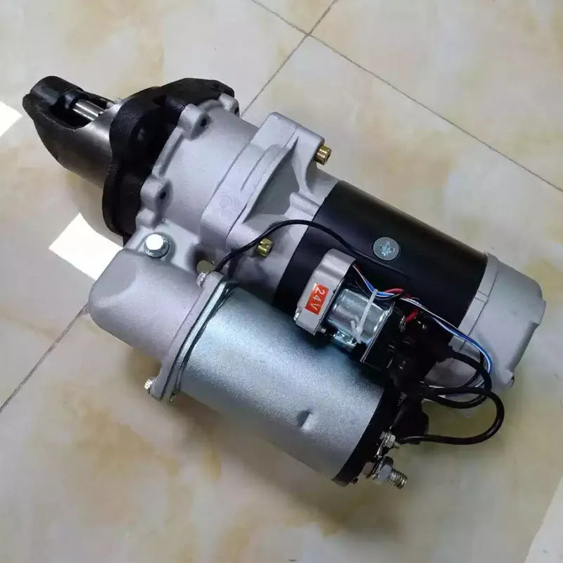 24V 12T 11KW Excavator PC400 6D125 Starting Motor Starter Motor 23000-7733 600-813-8310 600-813-9322 600-813-9311-BeeSpareParts