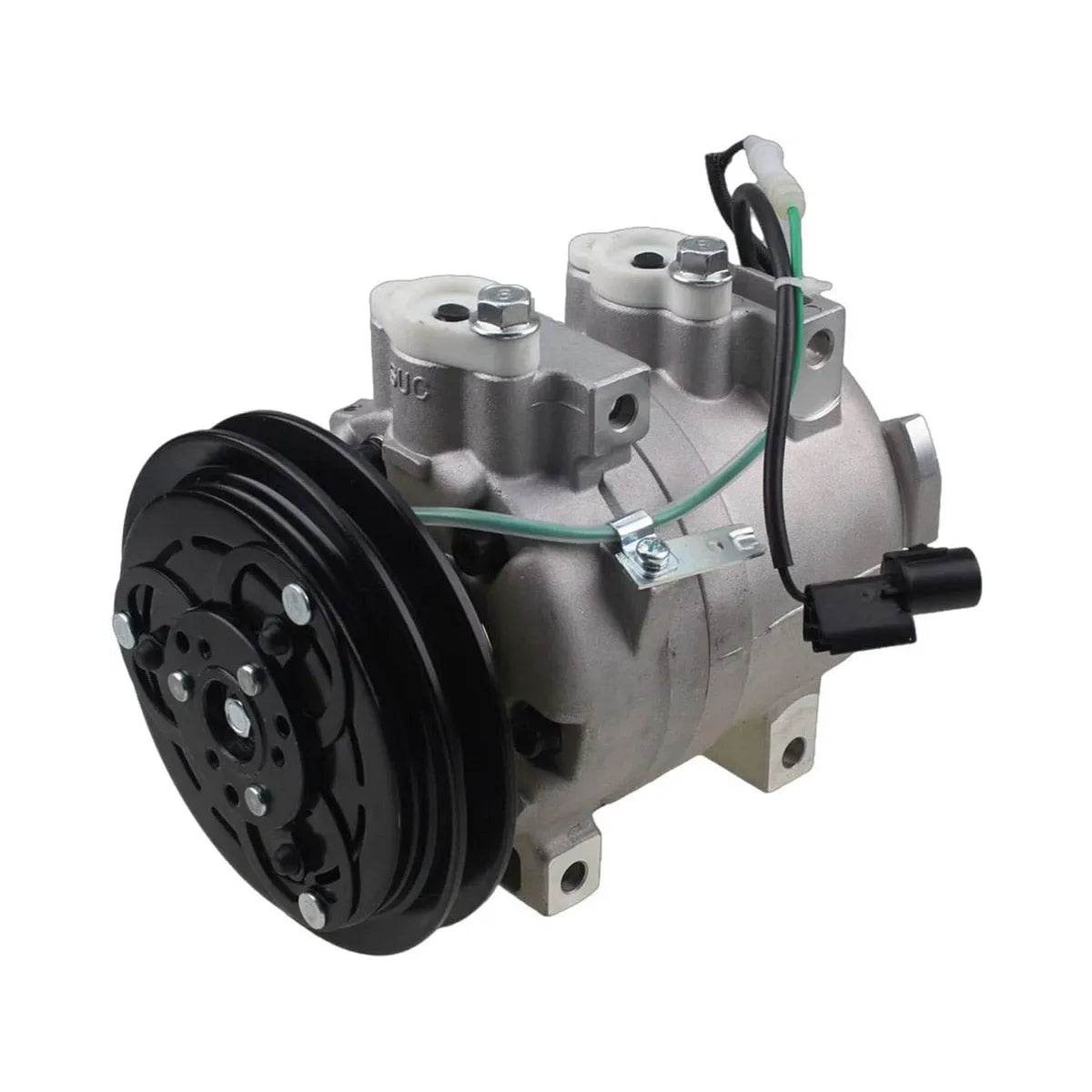 24V A/C Compressor 11N6-90040 compatible with Hyundai HL730-7 HL740-3 HL740-7-Replacement Aftermarket Parts