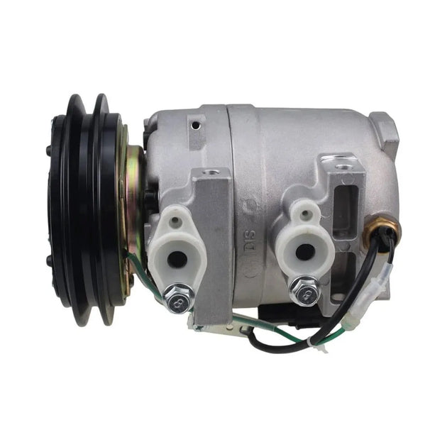 24V A/C Compressor 11N6-90040 compatible with Hyundai HL730-7 HL740-3 HL740-7-Replacement Aftermarket Parts