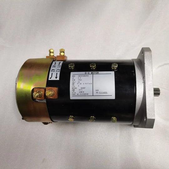 24V DC Drive Motor 56282GT for Genie Boom Lift Z-45/25 Z-45/25J-BeeSpareParts