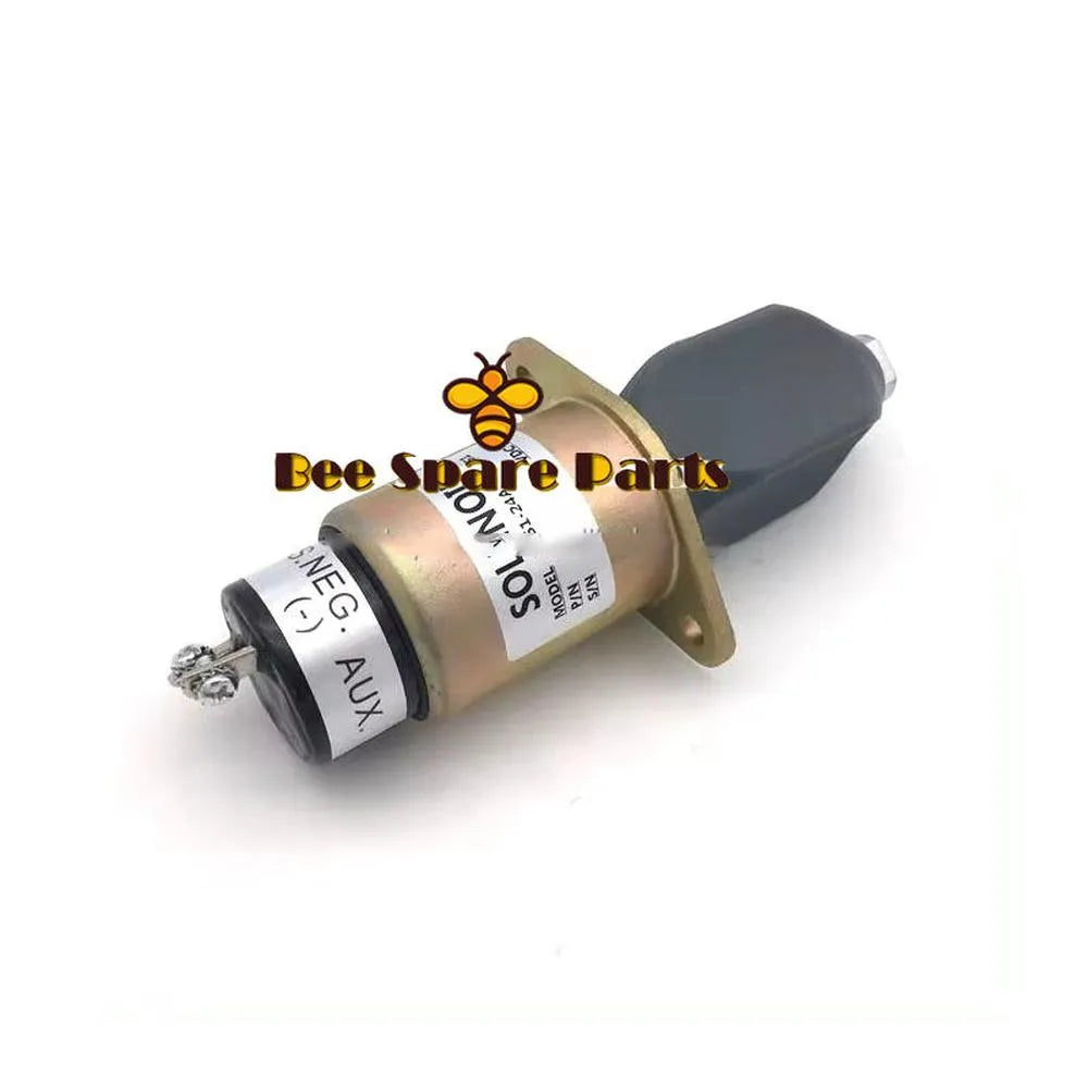 24V Diesel Engine Stop Solenoid 1751E-24V T12 1751-24E3U1B1S1A Fit 6CT Diesel Engine-Solenoid & Solenoid Valve-BeeSpareParts