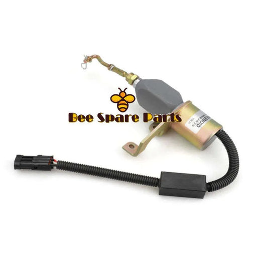 24V Fuel Shutoff Stop Solenoid Valve 4942879 5295567 for Cummins 6BT 6BTA 5.9L 4BT 4BTA-Solenoid & Solenoid Valve-BeeSpareParts