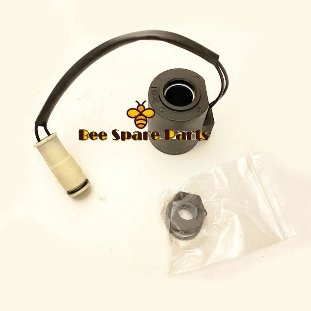 24V Solenoid Coil 14527267 Fit For Volvo Excavator EC140 EC160 EC210 EC240 EC290-Replacement Aftermarket Parts