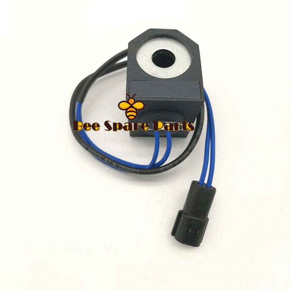 24V Solenoid Valve Coil Fits For Doosan Daewoo DH215-7 DH220-5 DH225-7 DH235-BeeSpareParts