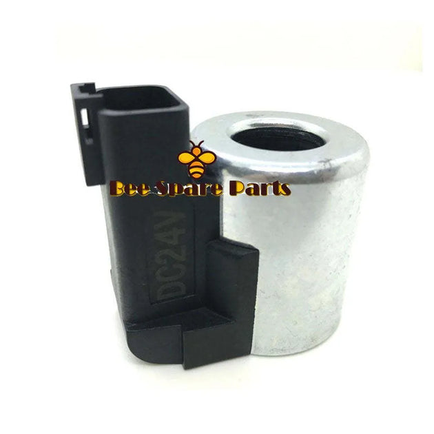 24VDC Solenoid Valve Coil For Hyundai R225-7 Excavator-Replacement Aftermarket Parts
