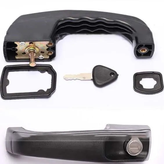 252910833 DS502A-7 Fits XCMG XE60CA Excavator Accessories outer handle lock XCMG Cab door lock assembly-BeeSpareParts