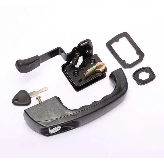 252910833 DS502A-7 Fits XCMG XE60CA Excavator Accessories outer handle lock XCMG Cab door lock assembly-BeeSpareParts
