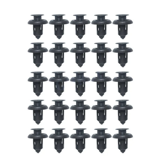 25pcs Front Bumper Fender Moulding Grille Clips Fastener For Honda 91503-SZ3-003-BeeSpareParts