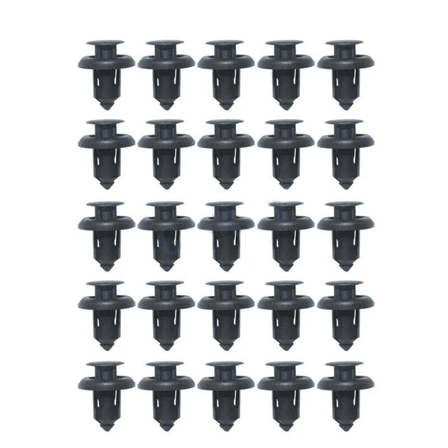 25pcs Front Bumper Fender Moulding Grille Clips Fastener For Honda 91503-SZ3-003-BeeSpareParts