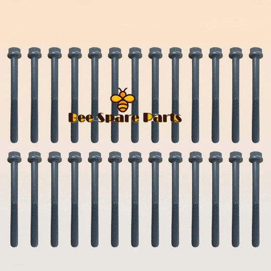 26*Cylinder Head Bolts bolt For Cummins Dodge 5.9 6.7 TA Type 3927063-Cylinder Head-BeeSpareParts