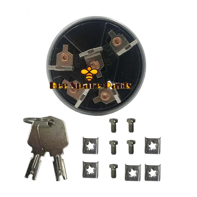 272041 Forklift Ignition Switch for 4292483 Hyster -Yale - Crown - clark with 2 keys Anti Restart-BeeSpareParts