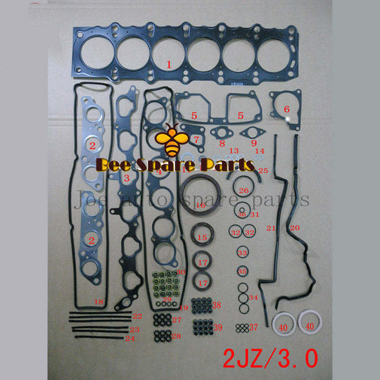 2JZGTE 2JZ GTE Supra Complete Engine Gasket Kit 04111-46094 For Toyota