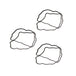3pcs Cylinder Head Cover Gasket 1G911-14523 For Kubota