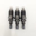3PCS Fuel Injector YM719620-53100 for Komatsu 3D63-1 3D66-1 3D72-2 Enigne