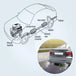 2.5 inch Catalytic Converter Magnaflow High Flow T409 Stainless Steel 410250 5.9 Ceramic - 400 cell-BeeSpareParts