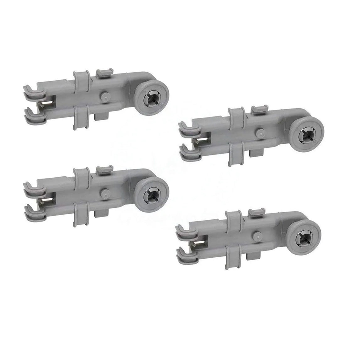 4PACK Upper Dishrack Wheel 8268743 for Whirlpool Kenmore KitchenAid Dishwasher-BeeSpareParts