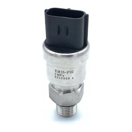 Pressure Sensor KHR10301 KM15-P02 Compatible with Case Excavator CX130B CX160B CX210B CX240B CX290B CX300B-BeeSpareParts