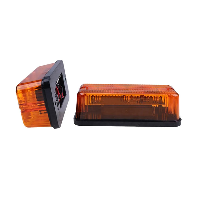 2PCS LED Warning Light 92185C1 for Case 7110 7120 7130 7140 7150 7210 7220 8910-Replacement Aftermarket Parts