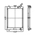 TH4416186 Water Tank Radiator fits John Deere Excavator 27C 27ZTS 35C 35ZTS-BeeSpareParts