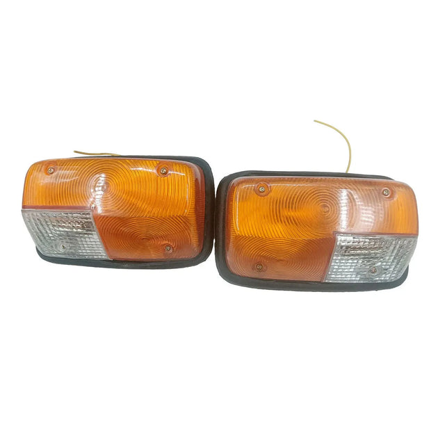 2 Pcs Lamp 22W-06-12310 22W-06-12320 for Komatsu WA180-1 WA250-1 WA400-1 WA470-1-Replacement Aftermarket Parts