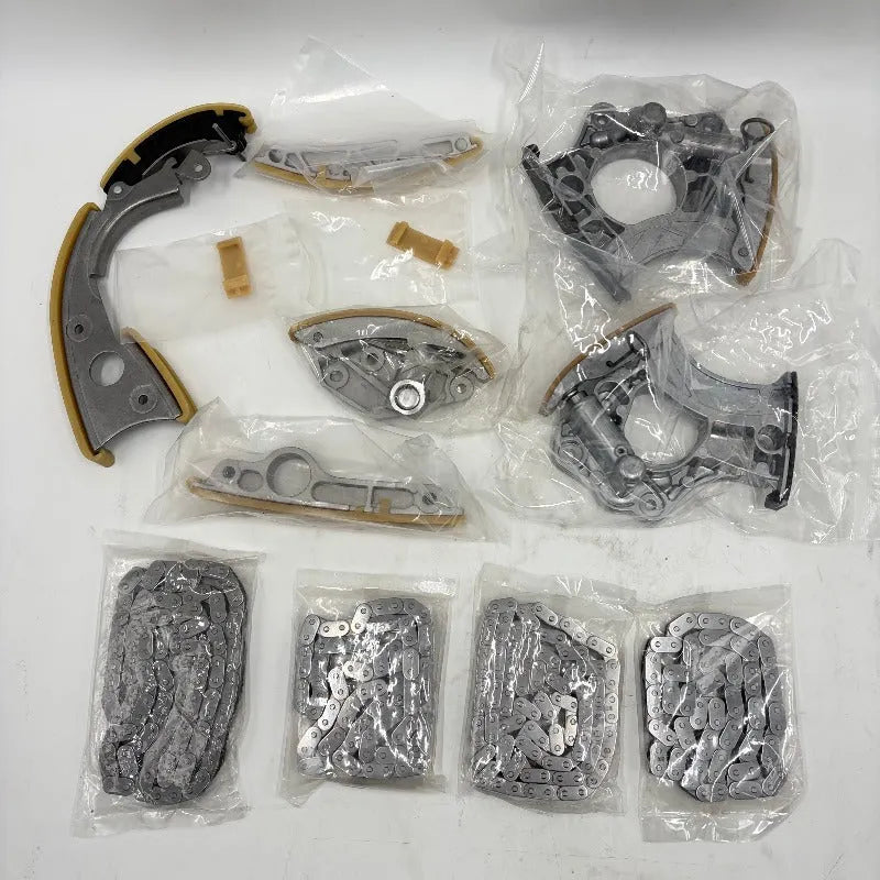 Timing Chain Rail Guide Tensioner Kit For Audi A6 A7 Q7 S4 S5 3.0 TFSI CGW CJT-BeeSpareParts