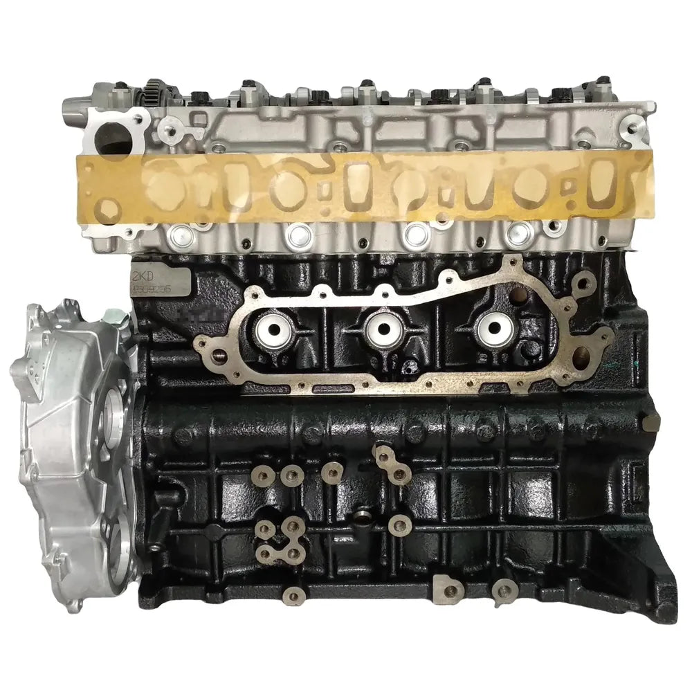 2KD ENGINE LONG BLOCK 2.5L DIESEL ENGINE FOR TOYOTA HILUX HIACE 2KD MOTOR&nbsp;-Cylinder Block-BeeSpareParts