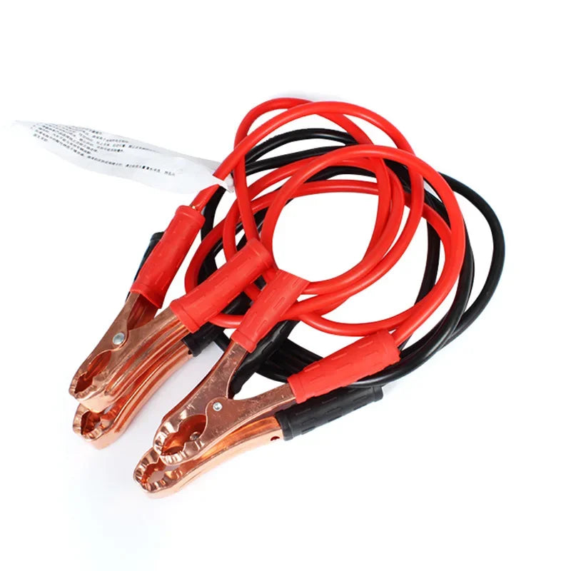 2M 500A Emergency Power Start Cable Car Battery Line Jumper Copper Wire Battery Clip Connector Electrical & Ignition Accessories-BeeSpareParts