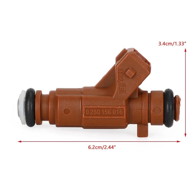 2pcs 0280156016 FUEL INJECTOR FOR 2001 Mercedes-Benz ML430 4.3L V8-BeeSpareParts