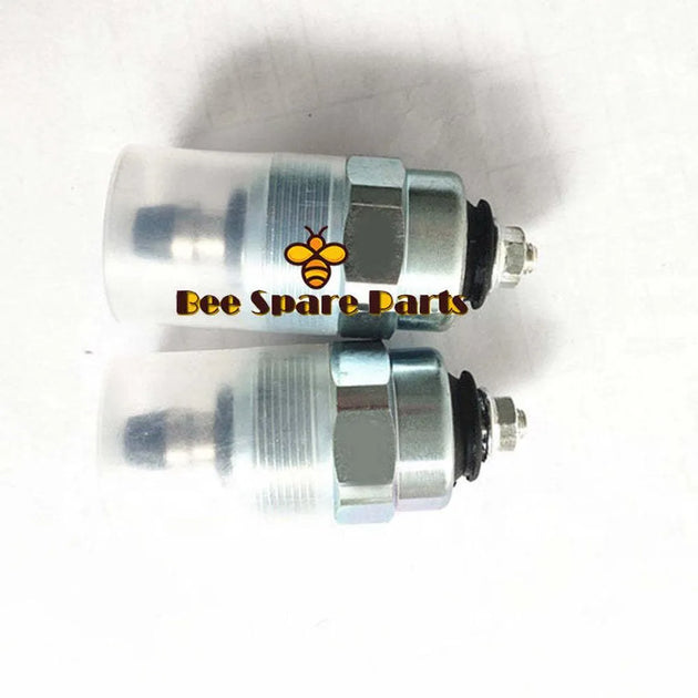 2PCS 12V Stop Solenoid Valve 8-94242275-0 8942422750 For ISUZU 4JA1 4JB1 Engine-Replacement Aftermarket Parts
