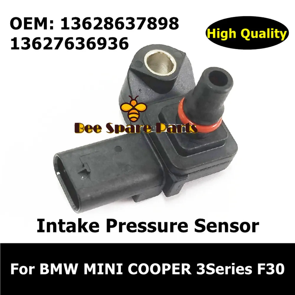 2pcs 13628637898 13627636936 Car Accessories Intake Pressure Sensor For BMW MINI COOPER F30 F48 Manifold Absolute Pressure Sensor-Replacement Aftermarket Parts